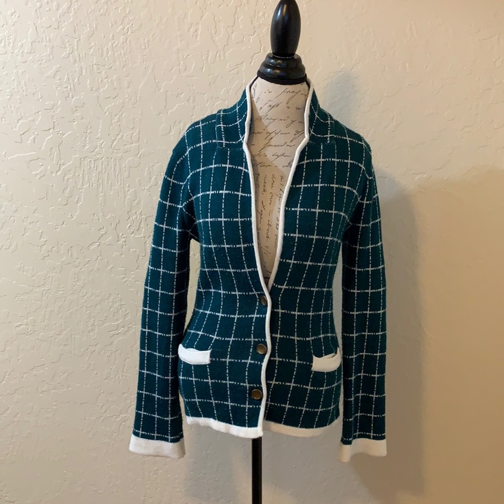 Tulle Sweater Blazer